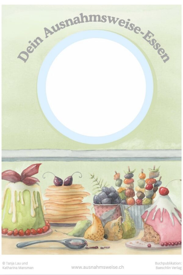 Ausmalvorlage Ausnahmsweise-Essen